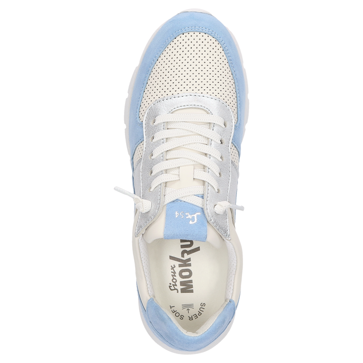 Sioux Mokrunner-D-018 Damen in hellblau – Ansicht von oben