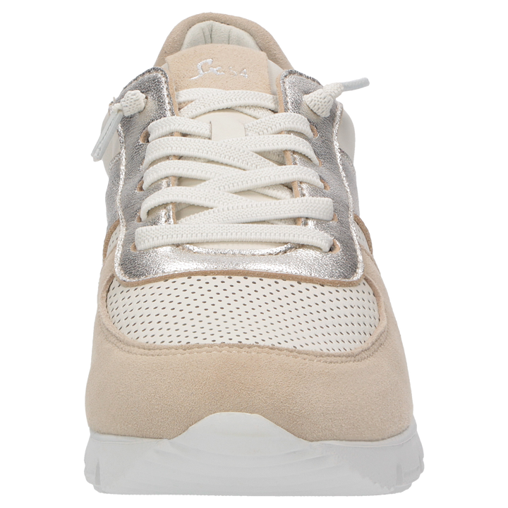 Sioux Mokrunner-D-018 Damen in beige – Frontalansicht
