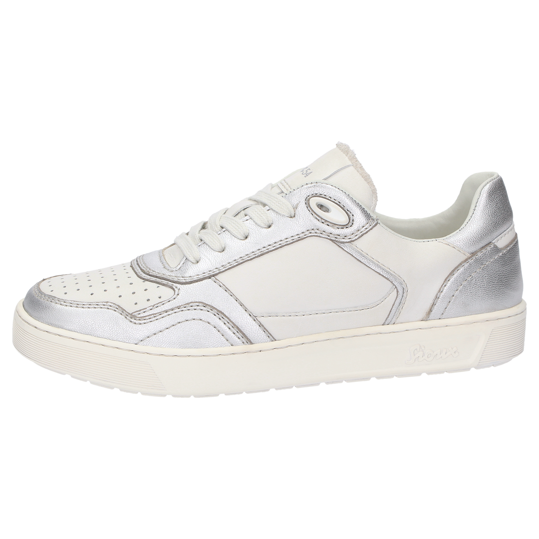 Sioux Maites sneaker 001 Damen in silber – Außenseite