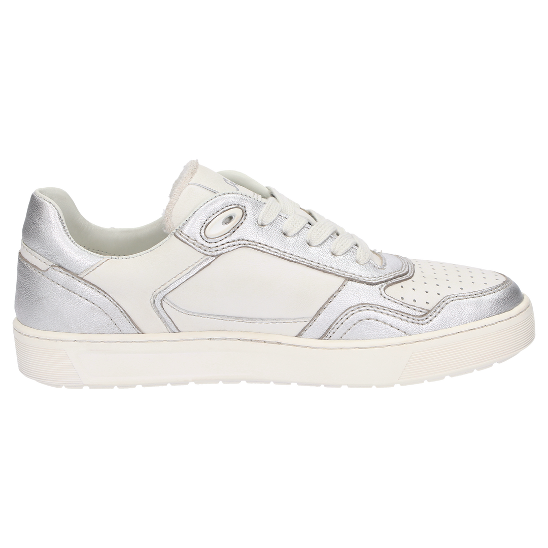 Sioux Maites sneaker 001 Damen in silber – Innenseite