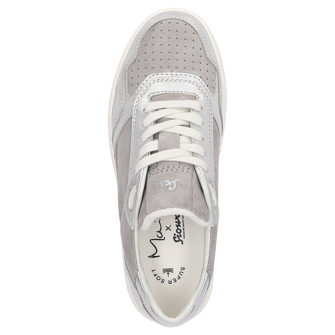 Sioux Maites sneaker 001 Damen in grau – Ansicht von oben