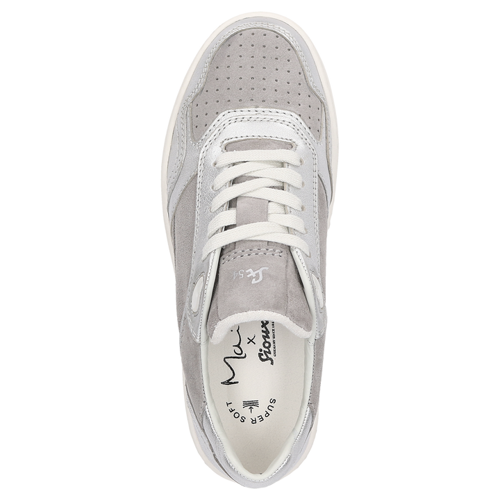 Sioux Maites sneaker 001 Damen in grau – Ansicht von oben