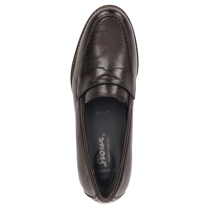 Sioux Meredith-709-H Damen in dunkelbraun – Ansicht von oben