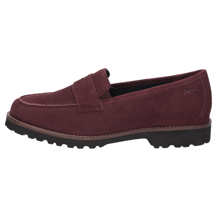 Sioux Meredith-709-H Damen in dunkelrot – Außenseite