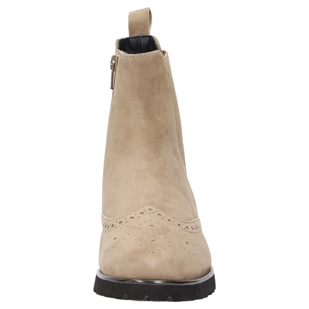 Sioux Meredith-751-H Damen in beige – Frontalansicht