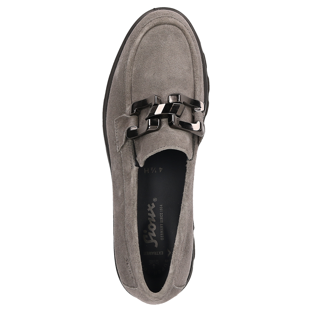 Sioux Meredira-751-H Damen in grau – Ansicht von oben
