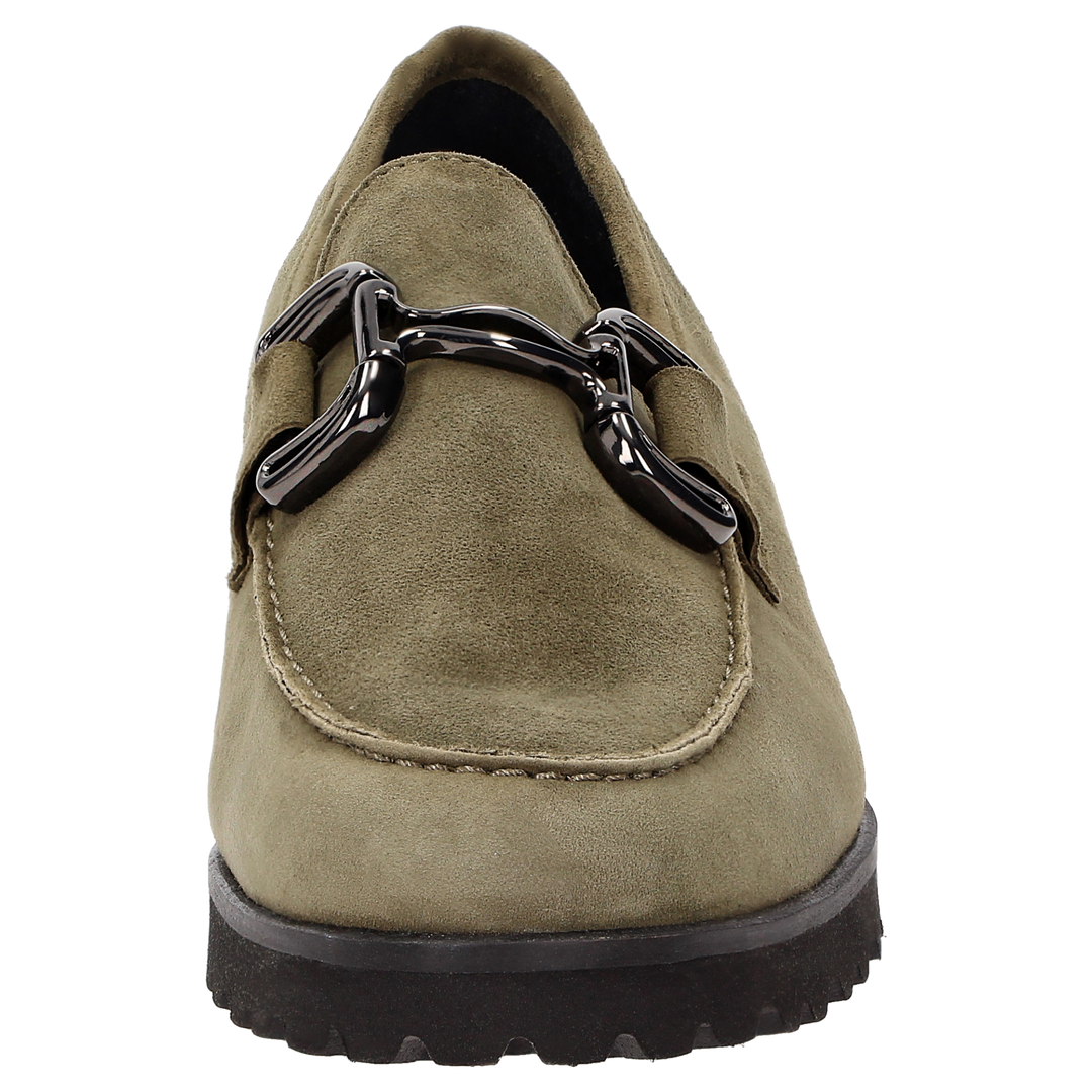 Sioux Meredith-753-H Damen in grün – Frontalansicht