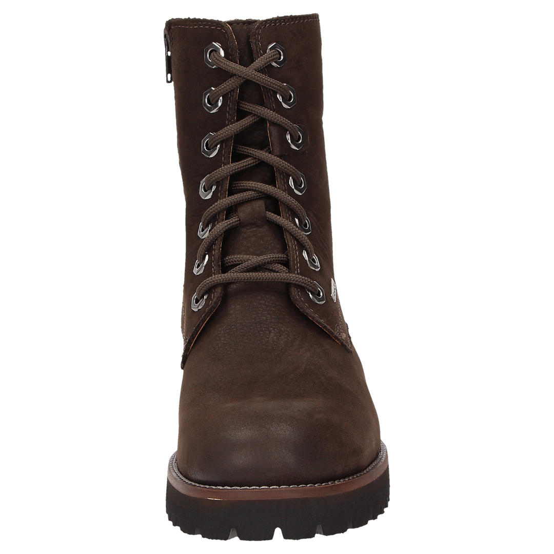 Sioux Elmiana-700-TEX-WF Damen in dunkelbraun – Frontalansicht