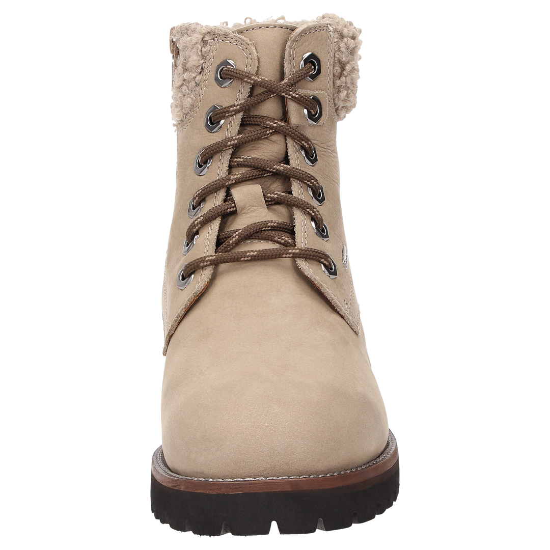 Sioux Elmiana-702-TEX-WF Damen in beige – Frontalansicht