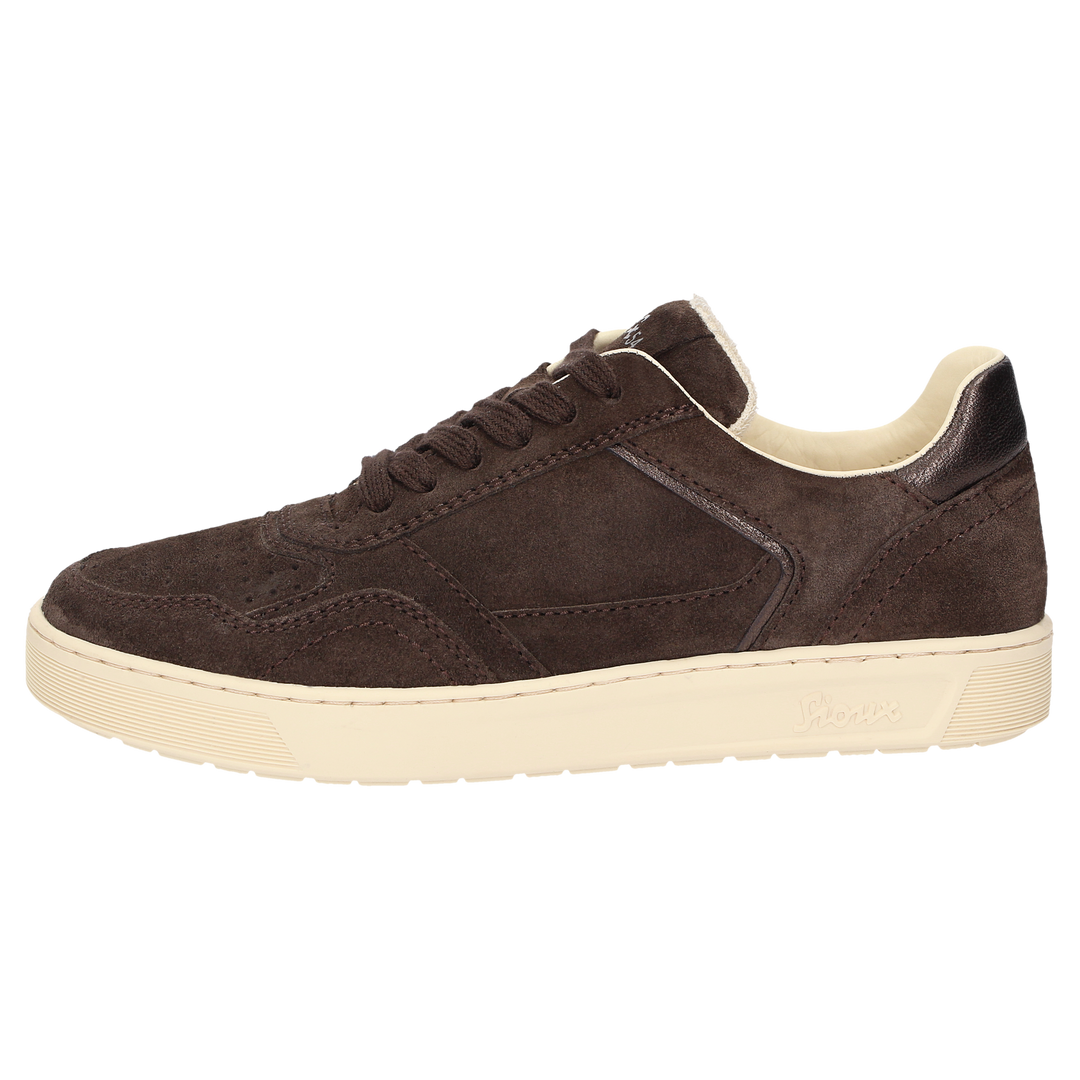 Sioux Maites sneaker 004 Damen in dunkelbraun – Außenseite