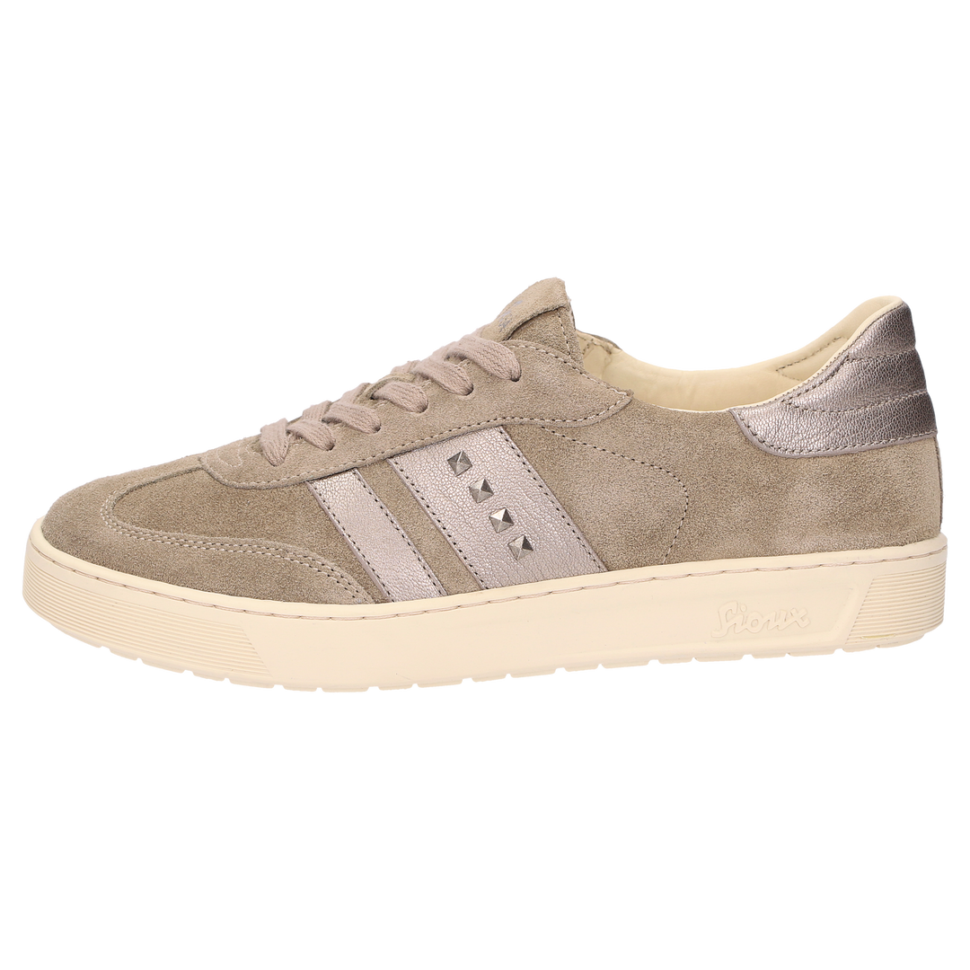Sioux Maites sneaker 005 Damen in beige – Außenseite
