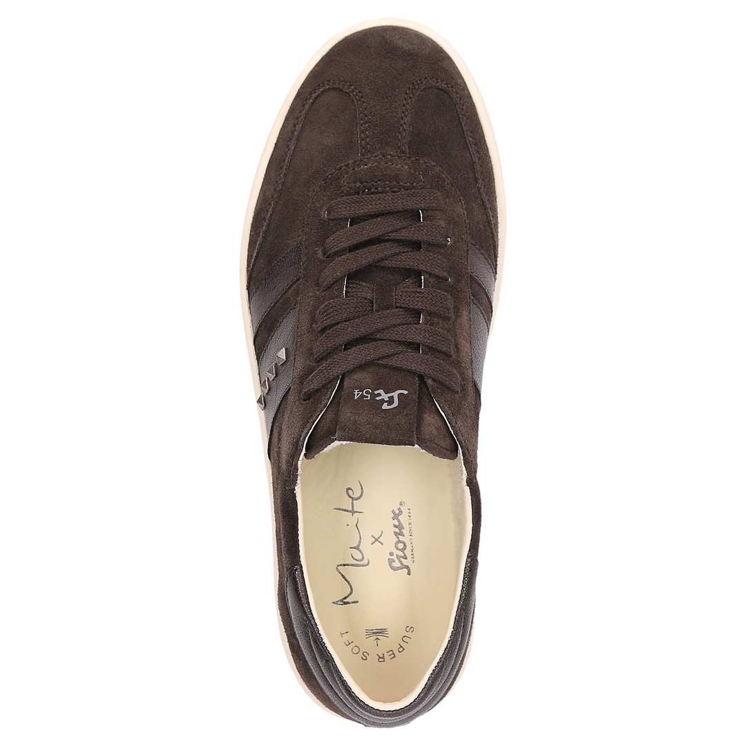 Sioux Maites sneaker 005 Damen in dunkelbraun – Ansicht von oben