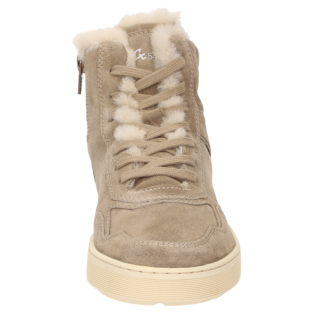 Sioux Maites sneak 006-LF Damen in beige – Frontalansicht