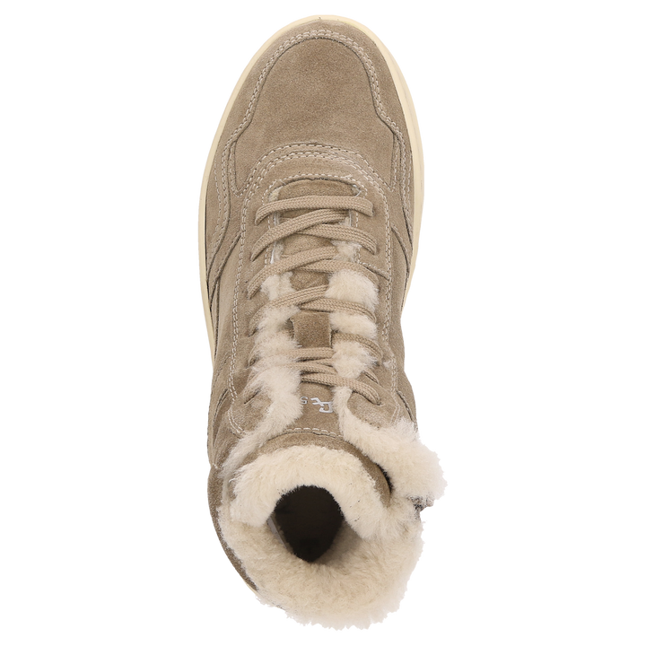 Sioux Maites sneak 006-LF Damen in beige – Ansicht von oben