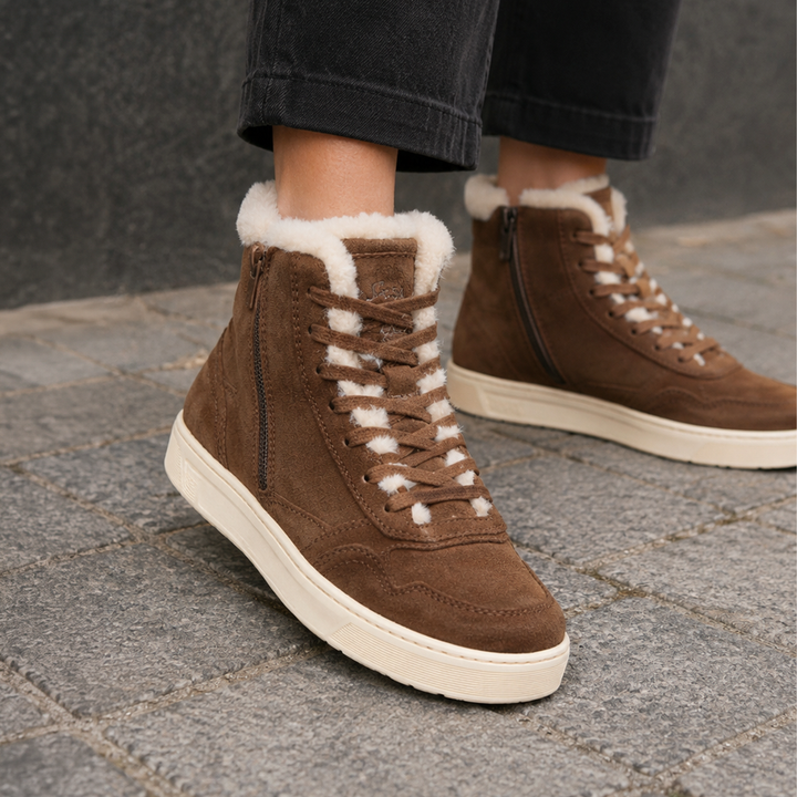 Sioux Maites sneak 006-LF Damen in braun – Paarbild