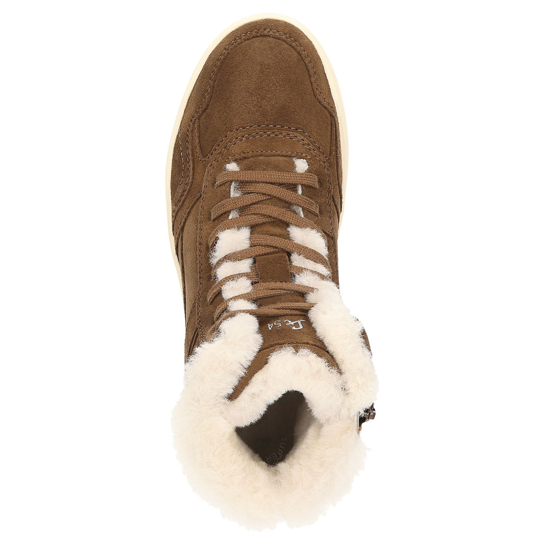 Sioux Maites sneak 006-LF Damen in braun – Ansicht von oben