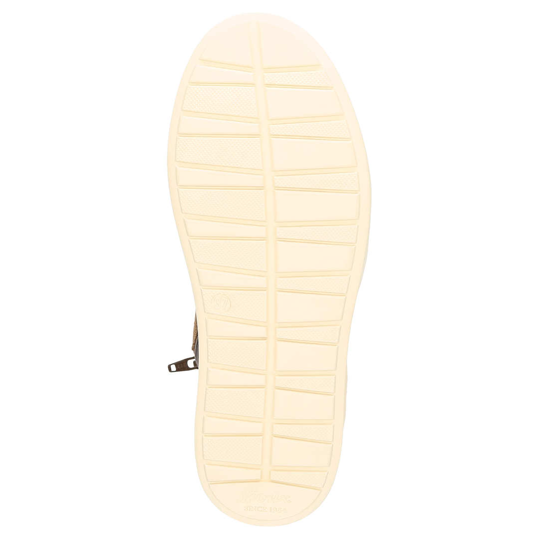 Sioux Maites sneak 006-LF Damen in braun – Sohlenansicht