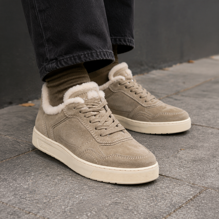 Sioux Maites sneak 007-LF Damen in beige – Paarbild