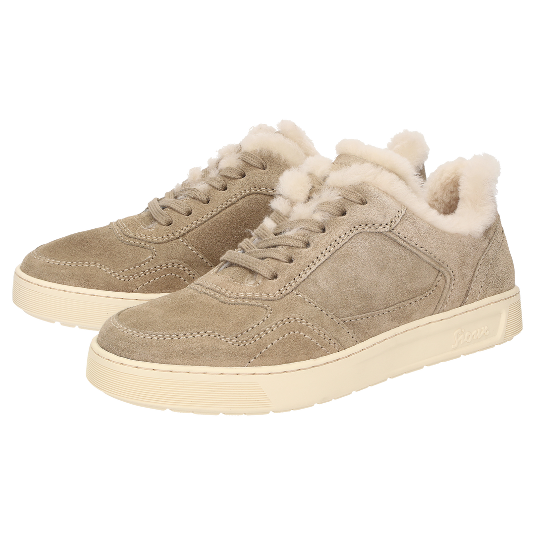 Sioux Maites sneak 007-LF Damen in beige – Paarbild