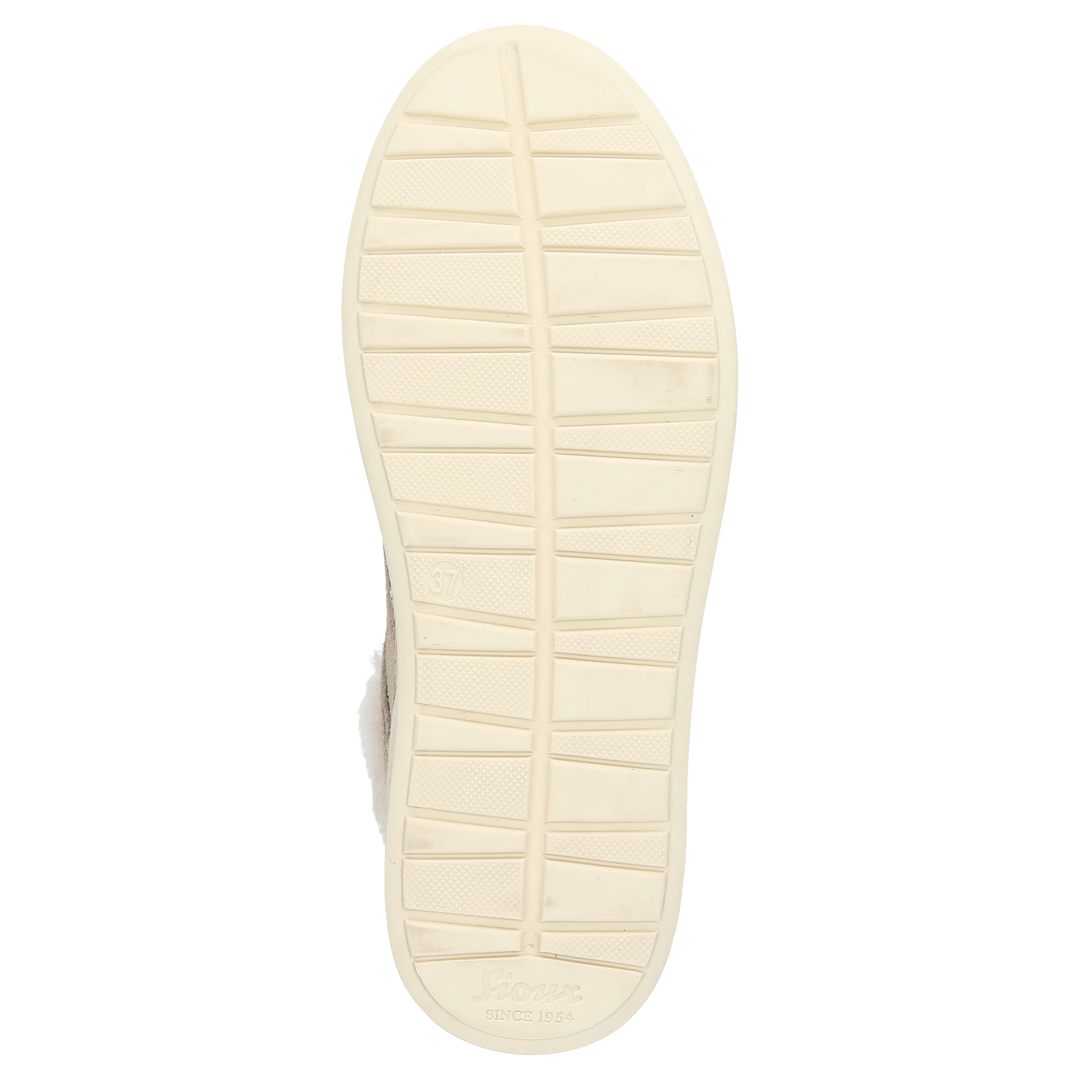 Sioux Maites sneak 007-LF Damen in beige – Sohlenansicht