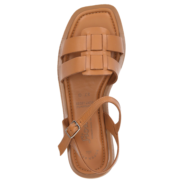Sioux Molsirka-702 Damen in cognac – Ansicht von oben