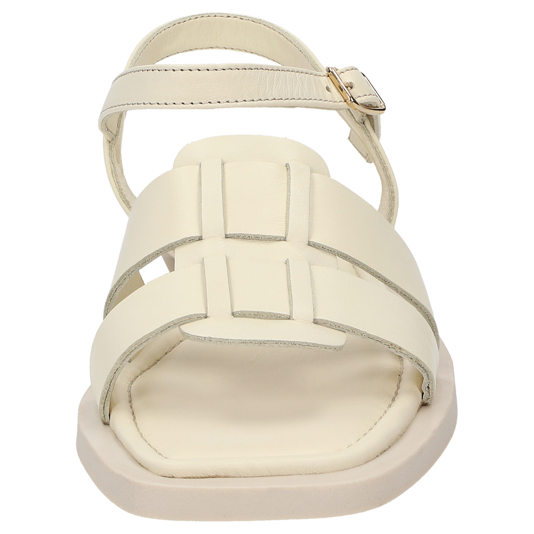 Sioux Molsirka-702 Damen in beige – Frontalansicht
