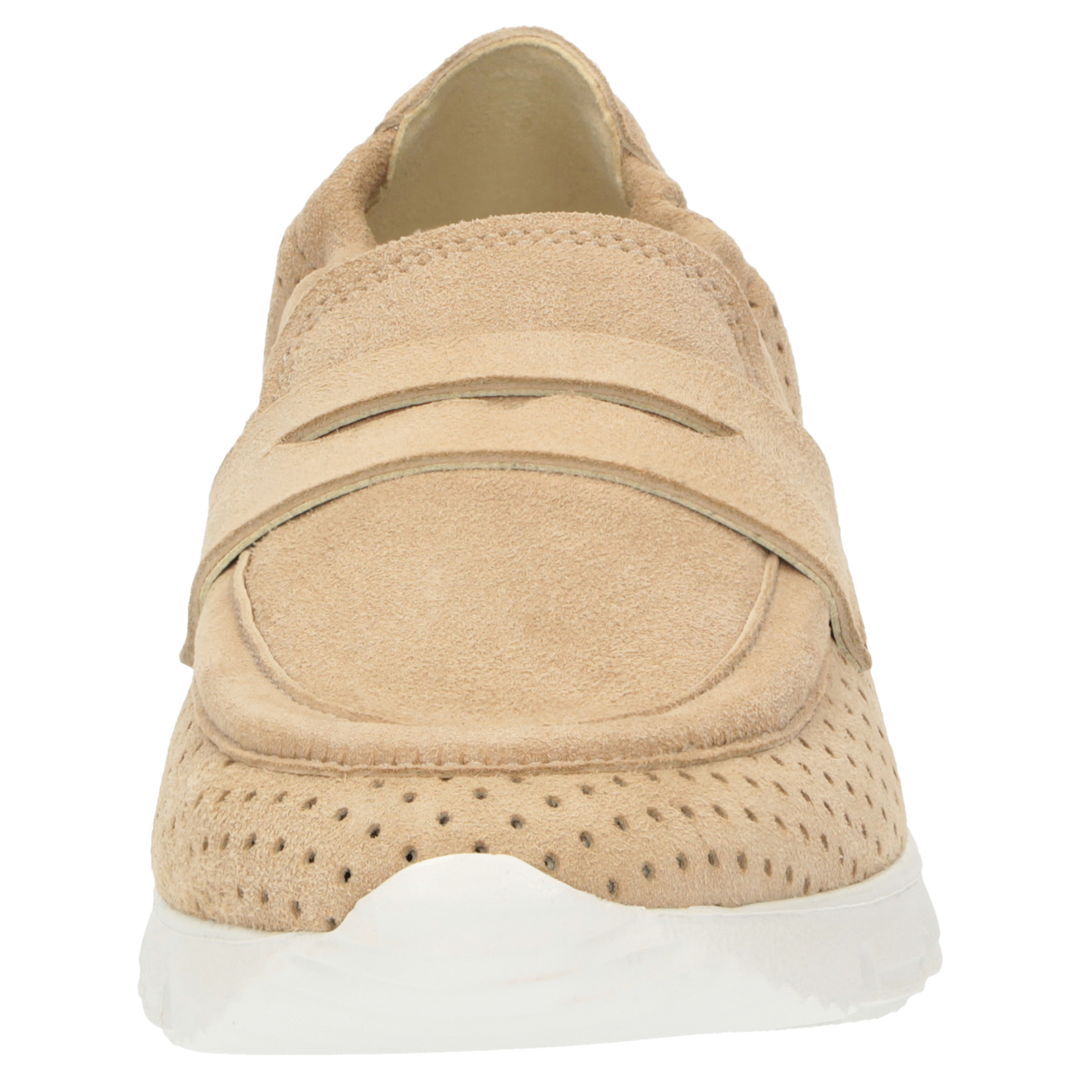Sioux Mokrunner-D-019 Damen in beige – Frontalansicht