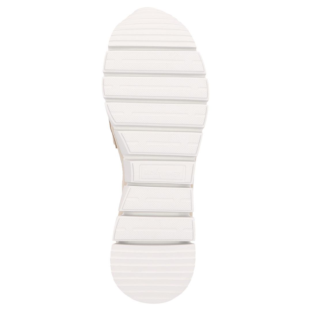 Sioux Mokrunner-D-020 Damen in beige – Sohlenansicht