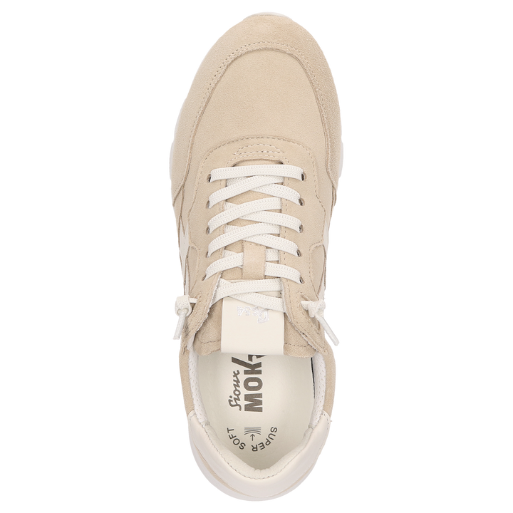 Sioux Mokrunner-D-021 Damen in beige – Ansicht von oben