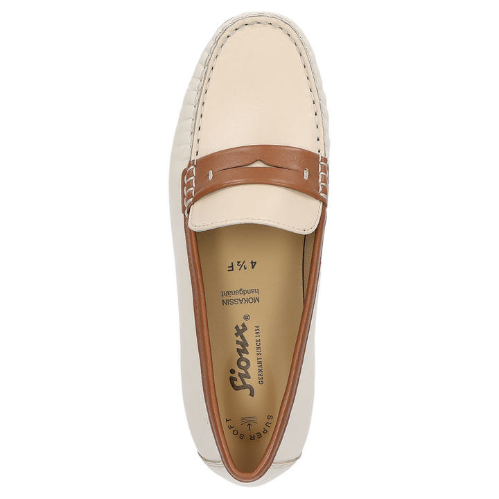 Sioux Rosikena-700 Damen in beige – Ansicht von oben