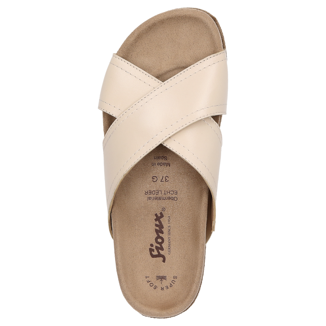 Sioux Luminosa-700 Damen in beige – Ansicht von oben