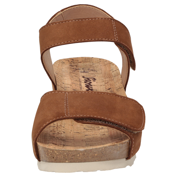 Sioux Yagmur-700 Damen in cognac – Frontalansicht