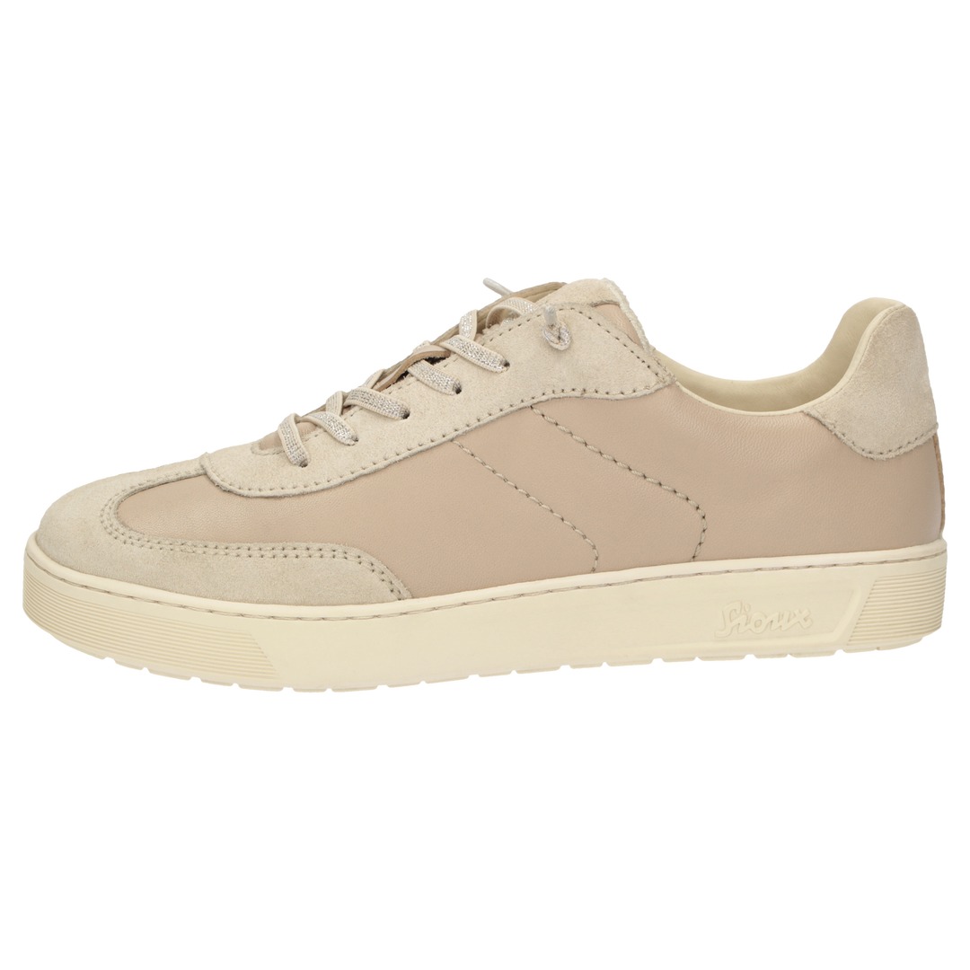 Sioux Maites sneaker 008 Damen in beige – Außenseite