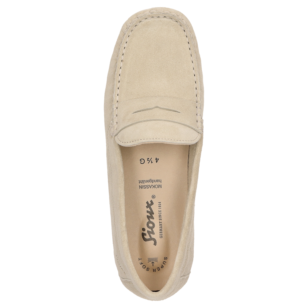 Sioux Simadesa-700 Damen in beige – Ansicht von oben