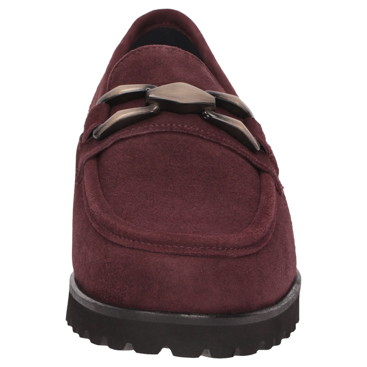 Sioux Meredith-757-H Damen in dunkelrot – Frontalansicht