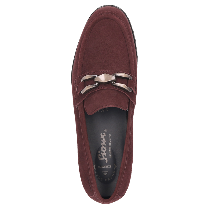 Sioux Meredith-757-H Damen in dunkelrot – Ansicht von oben