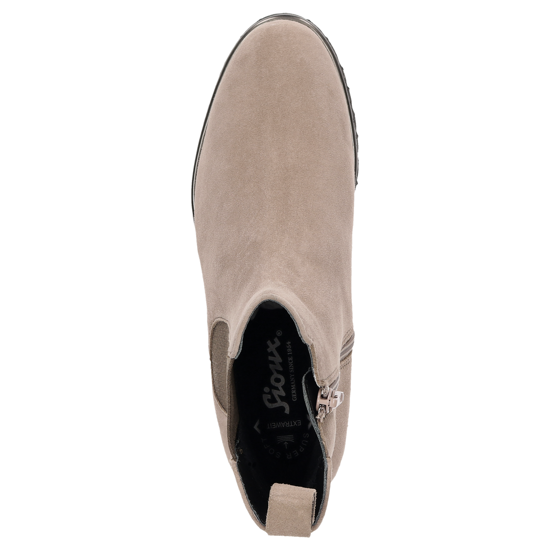 Sioux Meredith-750-H Damen in beige – Ansicht von oben