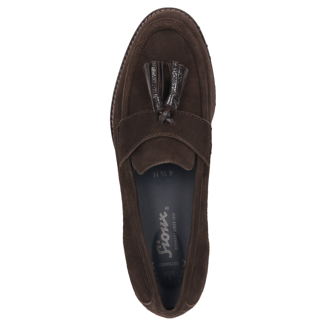Sioux Meredith-758-H Damen in dunkelbraun – Ansicht von oben