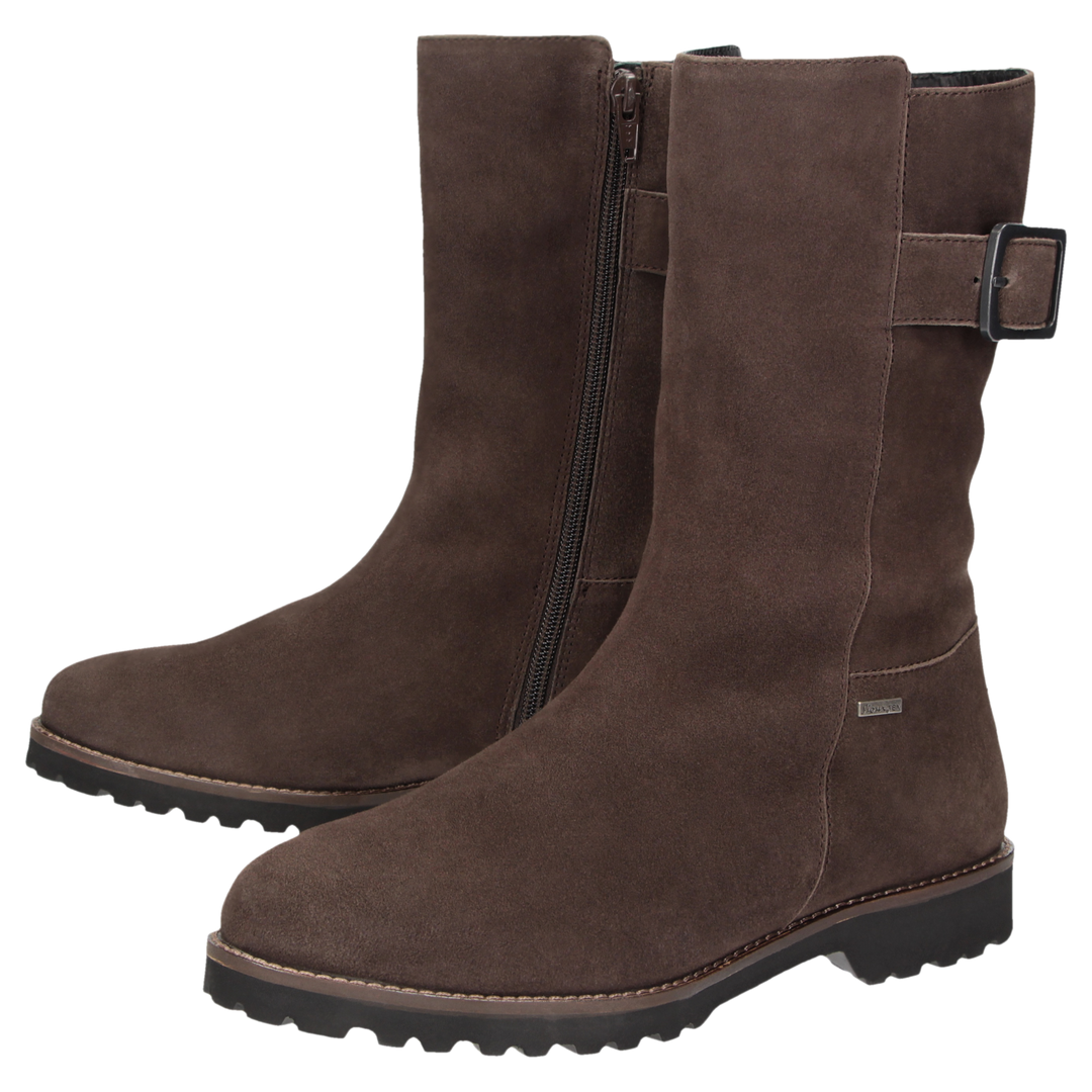 Sioux Merdit-756-TEX-LF-H Damen in dunkelbraun – Paarbild