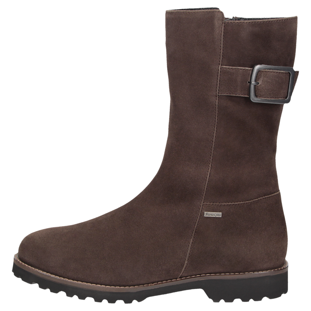 Sioux Merdit-756-TEX-LF-H Damen in dunkelbraun – Außenseite