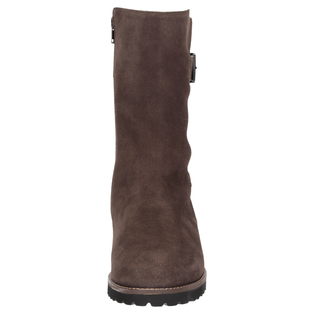 Sioux Merdit-756-TEX-LF-H Damen in dunkelbraun – Frontalansicht