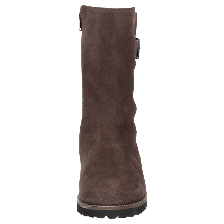 Sioux Merdit-756-TEX-LF-H Damen in dunkelbraun – Frontalansicht