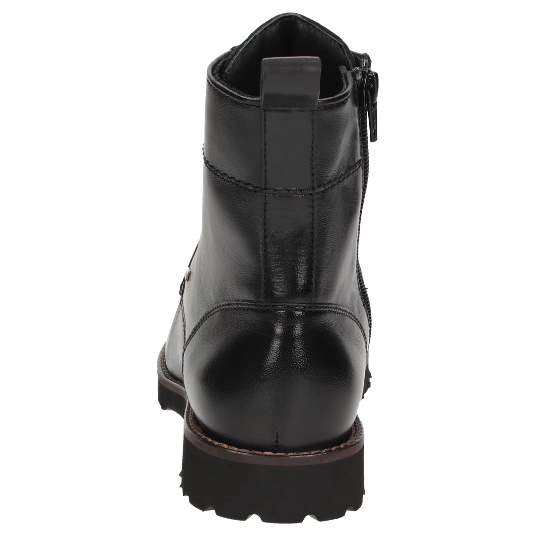 Sioux Merdit-759-TEX-WF-H Damen in schwarz – Rückansicht