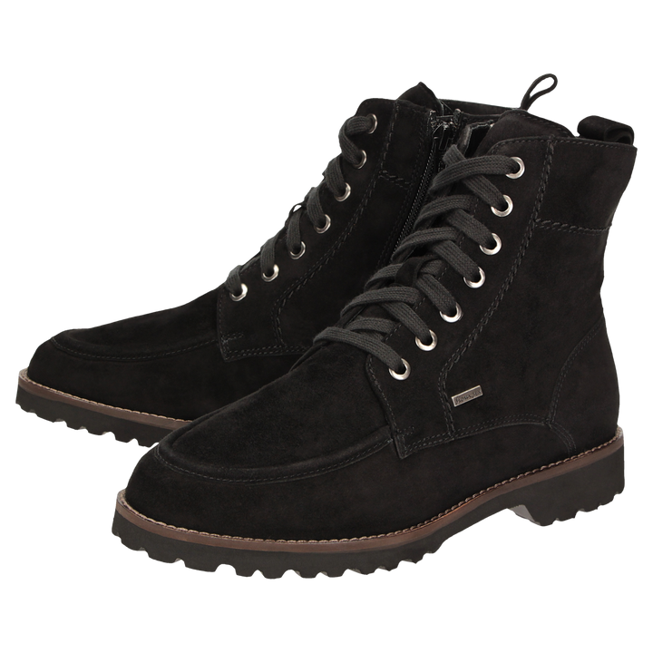 Sioux Merdit-759-TEX-WF-H Damen in schwarz – Paarbild