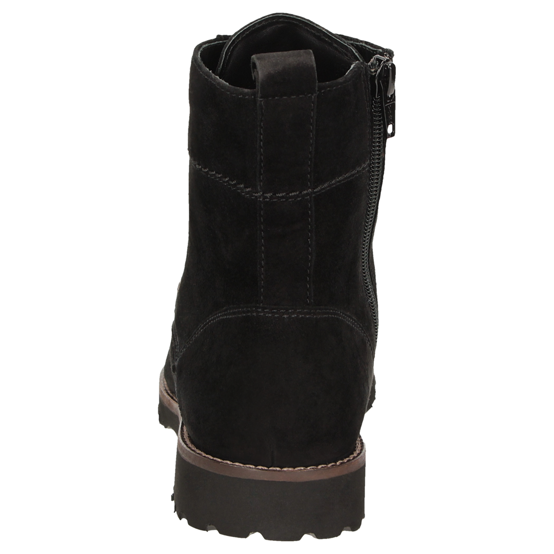 Sioux Merdit-759-TEX-WF-H Damen in schwarz – Rückansicht