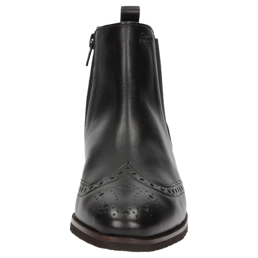 Sioux Bovinia-712 Damen in schwarz – Frontalansicht