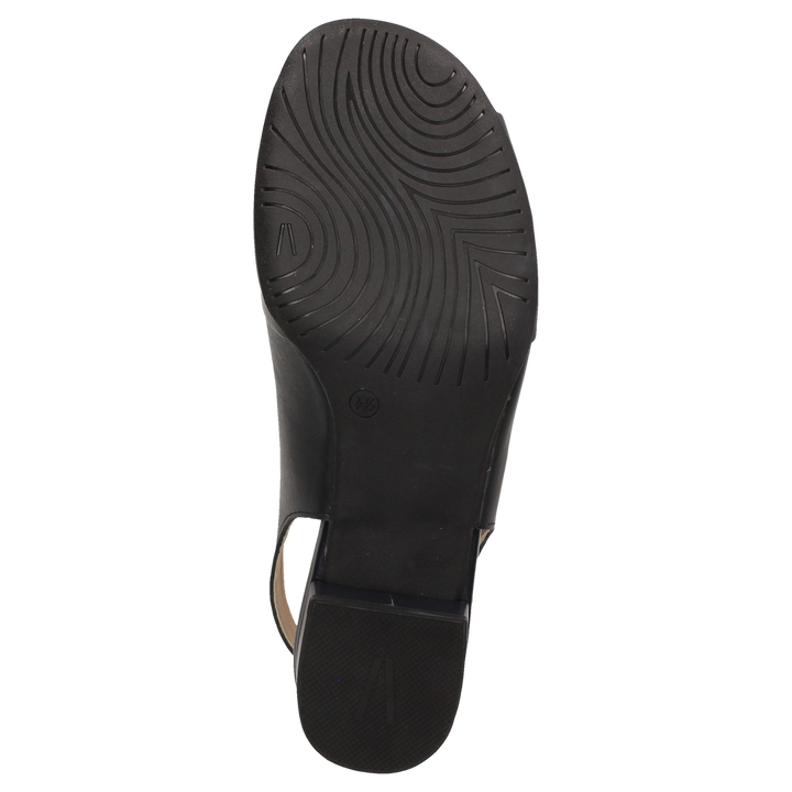 Sioux Zippora Damen in schwarz – Sohlenansicht