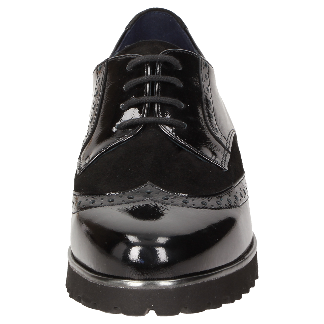 Sioux Meredith-703-XL Damen in schwarz – Frontalansicht