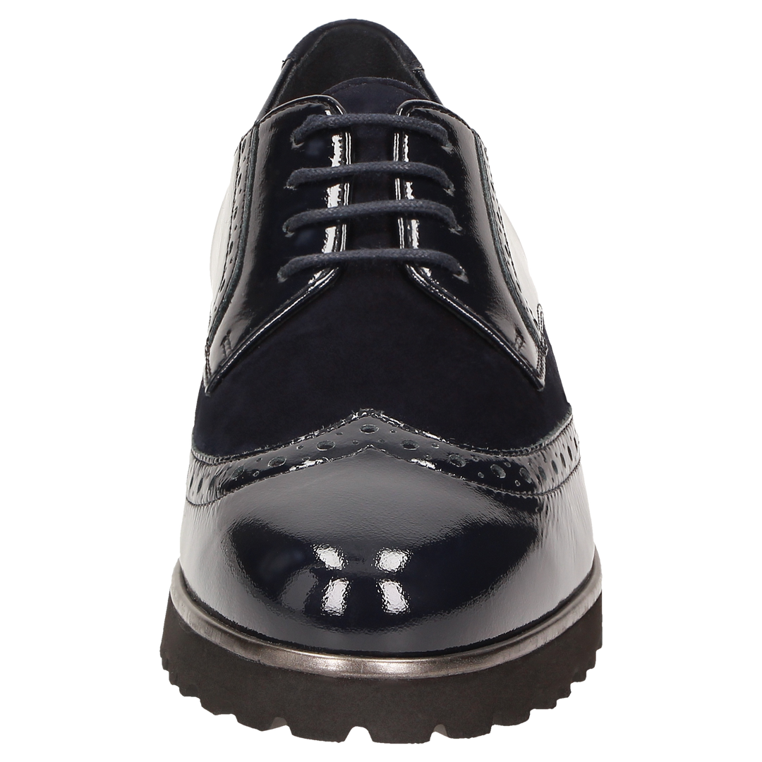 Sioux Meredith-703-H Damen in dunkelblau – Frontalansicht