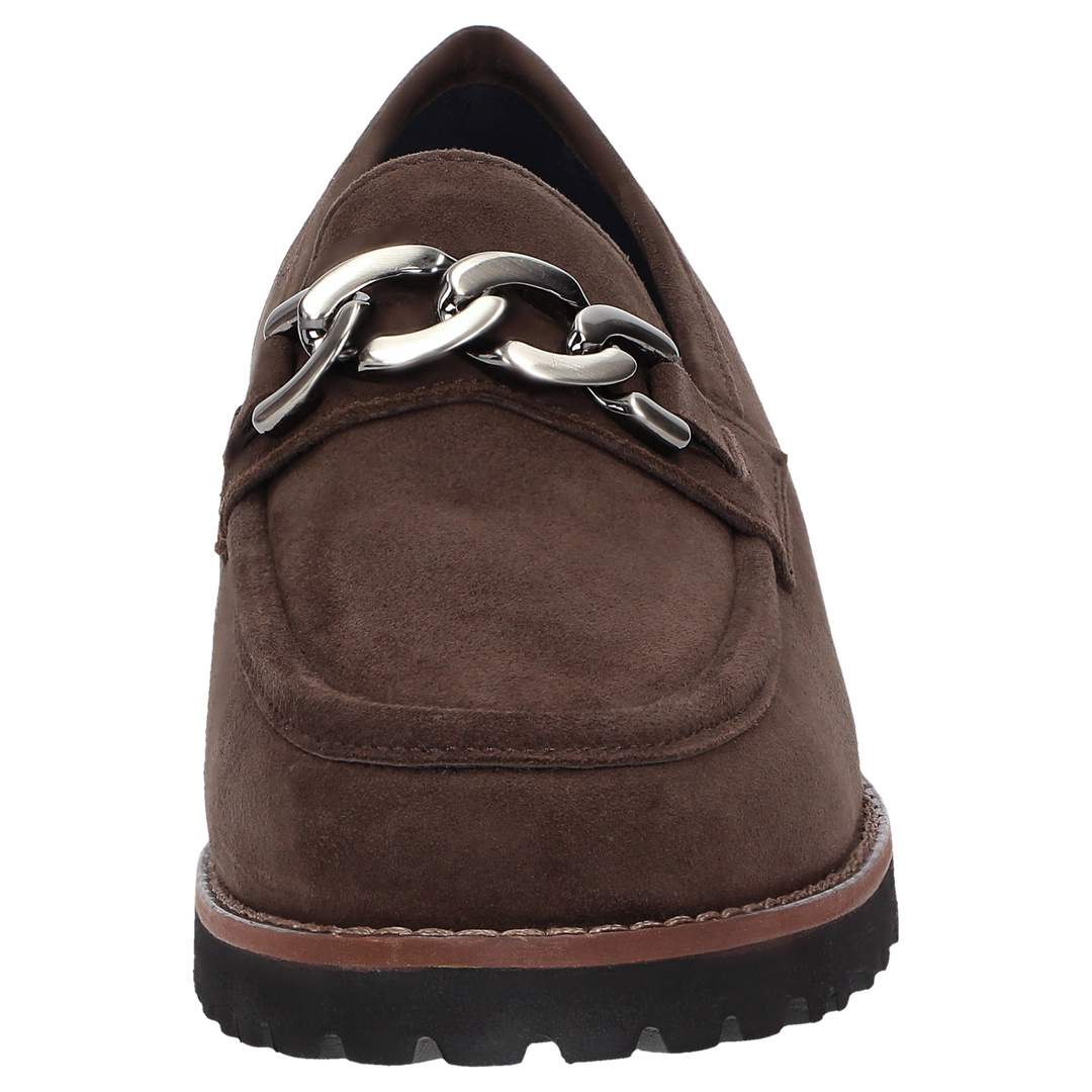 Sioux Meredith-734-H Damen in dunkelbraun – Frontalansicht